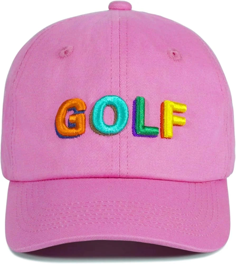 Golf Pink Hat