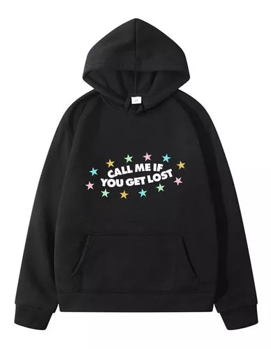 Call Me If You Get Lost Hoodie Black