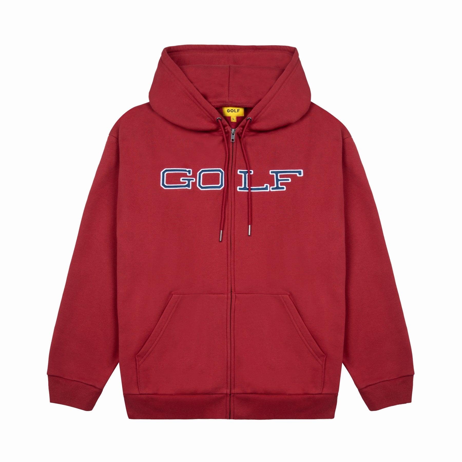Red Full Zip Tyler the creator Golf Wang Hoodie
